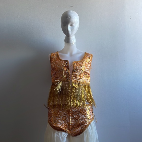 Vintage Middle Eastern Halloween Costume Veil - Picture 9 of 10